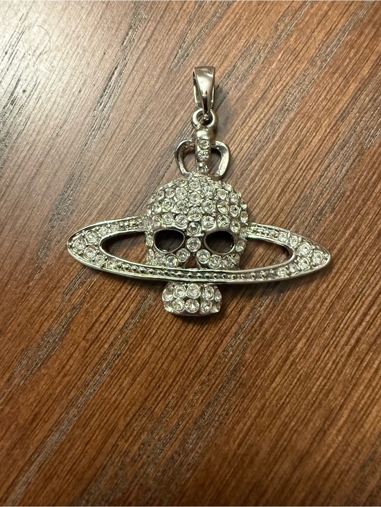 Vivienne Westwood Jewelry - Vivienne Westwood Crystal Skull Orb Necklace,